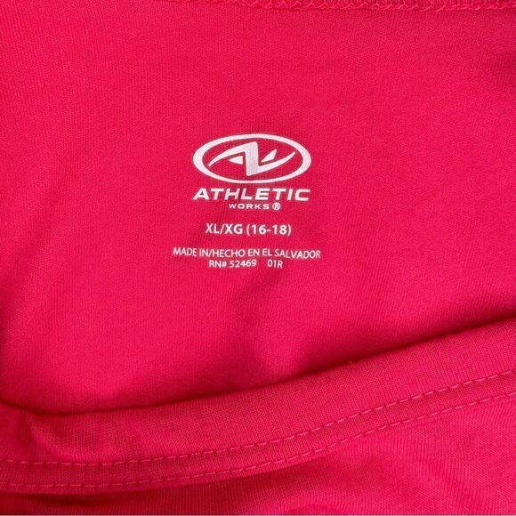 Athletic Works Pink Active Repreve Racerback Tank Top - Picture 7 of 7